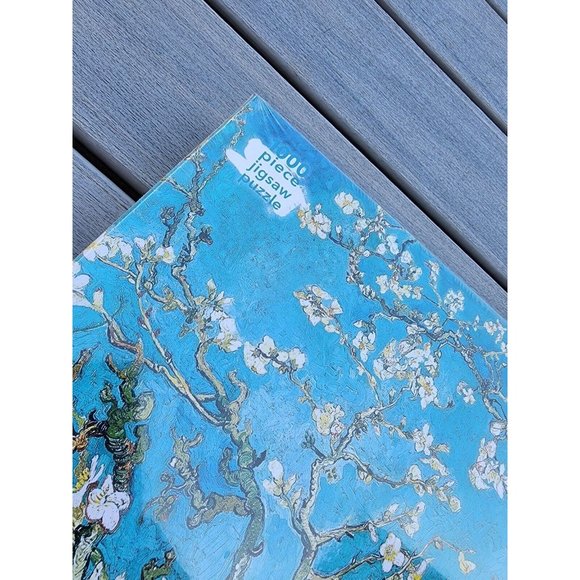 Flame Tree 1000 Piece Art Puzzle Vincent Van Gogh Almond Blossom NEW SEALED - Picture 4 of 4